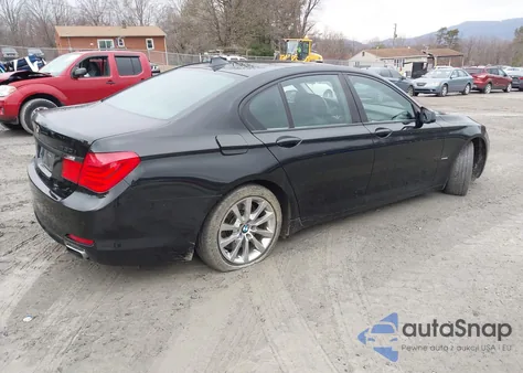 2009 BMW 750I from USA, damaged, VIN WBAKA83509CY33530